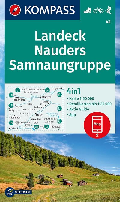 42 Landeck. Nauders. Samnaungruppe