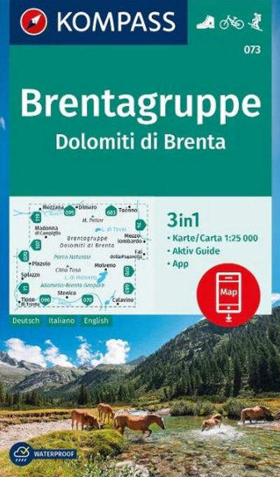073 Brentagruppe. Dolomiti di Brenta