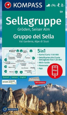 59 Sellagruppe. Gruppo del Sella