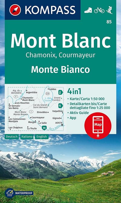 85 Mont Blanc. Chamonix, Courmayeur