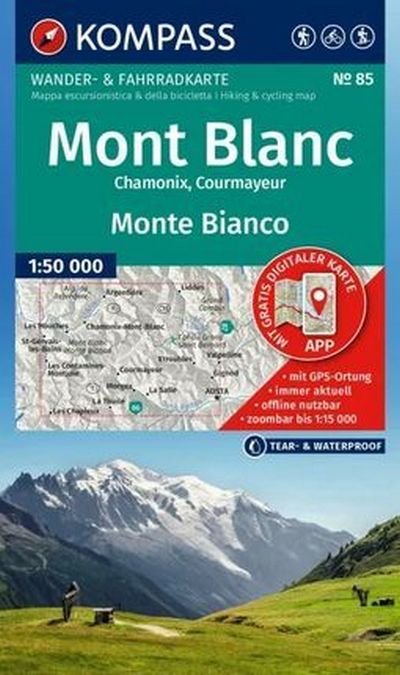 85 Mont Blanc. Chamonix, Courmayeur