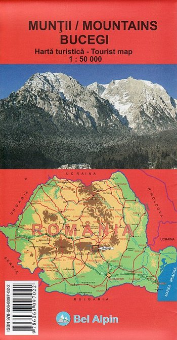 Mapa para rascar de los montes Tatra