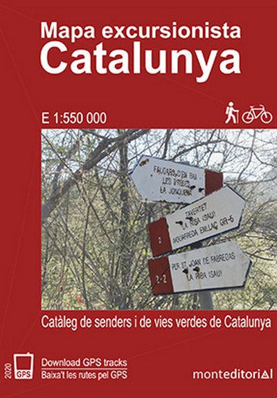 Mapa excursionista Catalunya