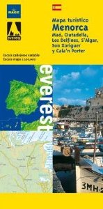Mapa turístico Menorca