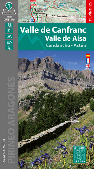 Valle de Canfranc. Valle de Aísa (Candanchú - Astún)
