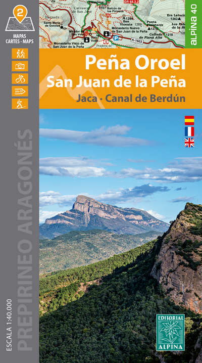 Peña Oroel. San Juan de la Peña (Jaca. Canal de Berdún)