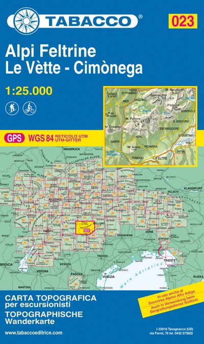 023 Alpi Feltrine. Le Vette - Cimònega