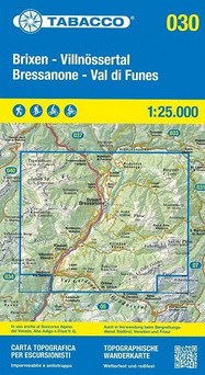 030. Brixen - Villnössertal  Bressanone - Val di Funes