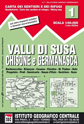 1 Valli di Susa. Chisone e Germanasca