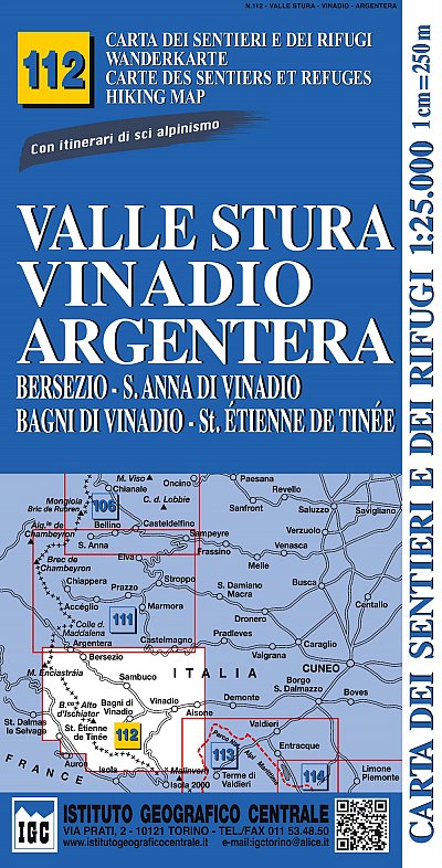 112 Valle Stura Vinadio Argentera