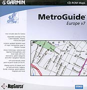 MetroGuide Europe V8 Garmin