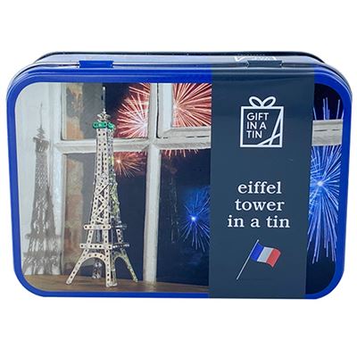 Torre Eiffel en una lata