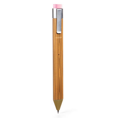 Marcapáginas bolígrafo madera