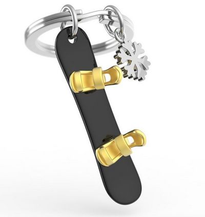 Llavero snowboard