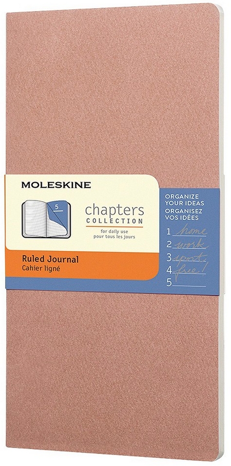 Moleskine. Cuaderno de capítulos fino a rayas (bolsillo)