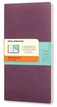 Moleskine. Cuaderno de capítulos fino a rayas (bolsillo)