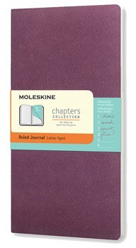 Moleskine. Cuaderno de capítulos fino a rayas (mediano)