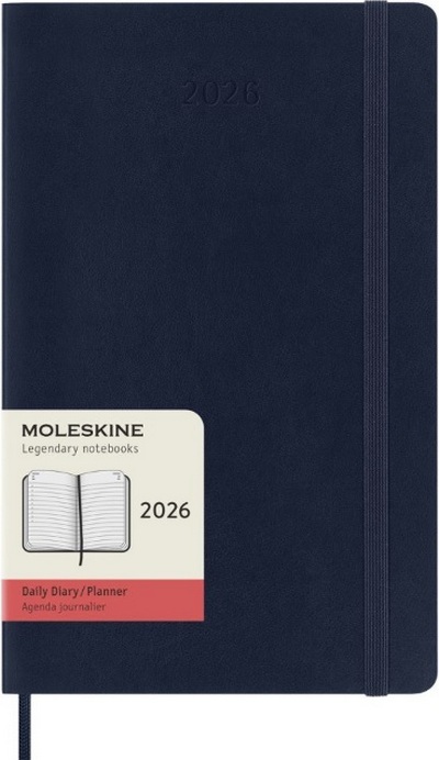 Agenda Moleskine 2026 (Diaria - Azul zafiro) (Tapa blanda)