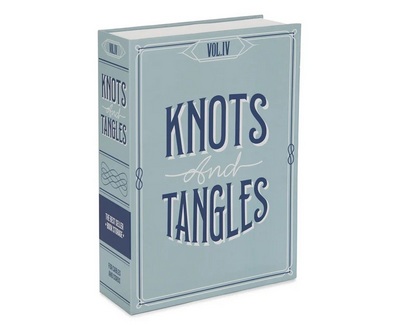 Caja libro «Knots and Tangles»