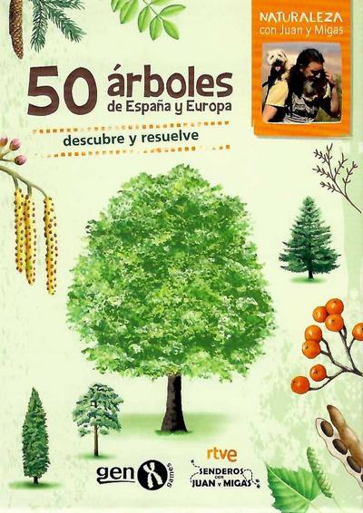 Descubre y resuelve: 50 árboles de España y Europa