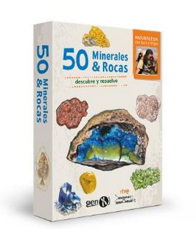 Descubre y resuelve: 50 Minerales y rocas