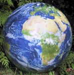 Globo terráqueo hinchable satélite Globo terráqueo hinchable satélite