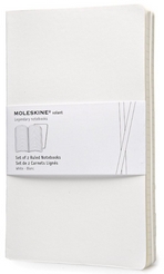 Moleskine. Set de dos cuadernos hojas en blanco (Grande)