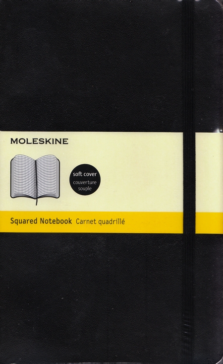 Moleskine. Cuaderno de notas hojas cuadriculadas (Grande)