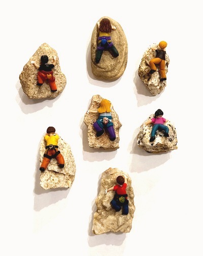 Imán escalador/a