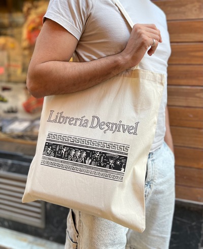 Bolsa de tela librería Desnivel
