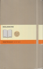 Moleskine. Cuaderno de notas hojas a rayas (Grande)