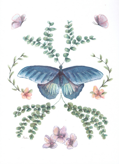 Cuaderno Mariposa