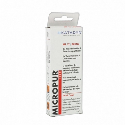Pastillas potabilizadoras Micropur