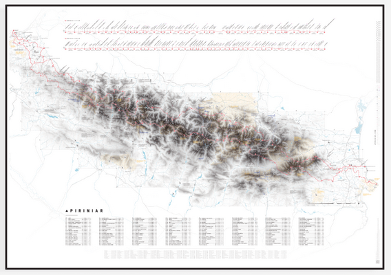 MAPA PIRENAICO PIRINIAR