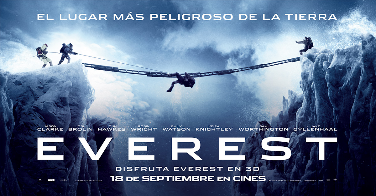 Consigue dos entradas para EVEREST