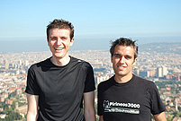 Correr por Collserola con Marc Subirà y David F. Buenacasa