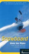 Snowboard dans les Alpes