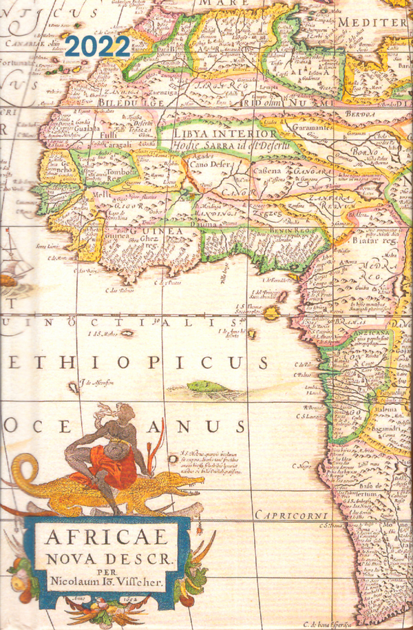 Agenda 2022 pequeña mapa antiguo Africa Agenda 2022 pequeña mapa antiguo Africa