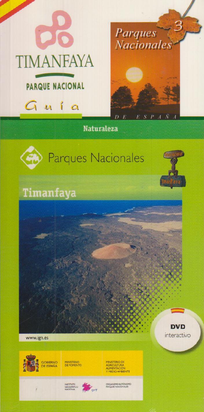 Guía Timanfaya (Pack con DVD). Parques Nacionales de España