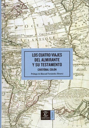 Los cuatro viajes del almirante y su testamento