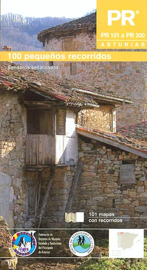 PR  Asturias Tomo II. 100 pequeños recorridos. PR 101 a PR 200