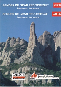 Sender de gran recorregut GR6, GR96. Barcelona-Montserrat