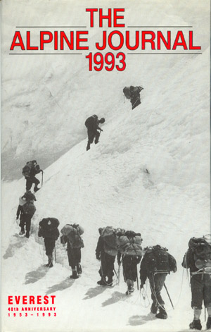 The Alpine Journal 1993 (Vol. 98)