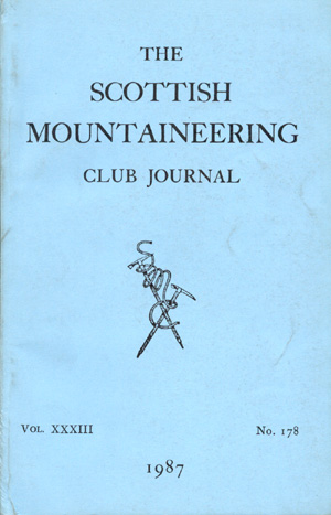 The Scottish Mountaineering Club Journal 1987 Nº 178