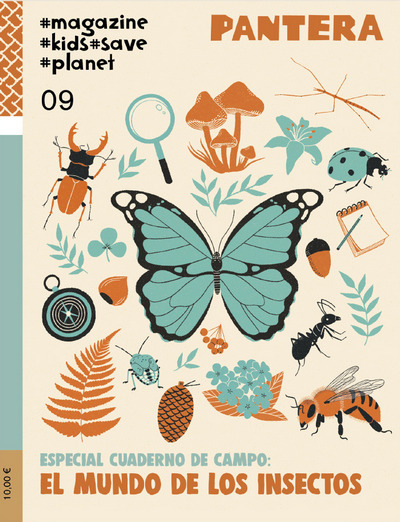 Pantera 09. Especial cuaderno de campo: El mundo de los insectos