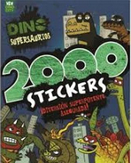 Dino supersaurios. 2000 stickers