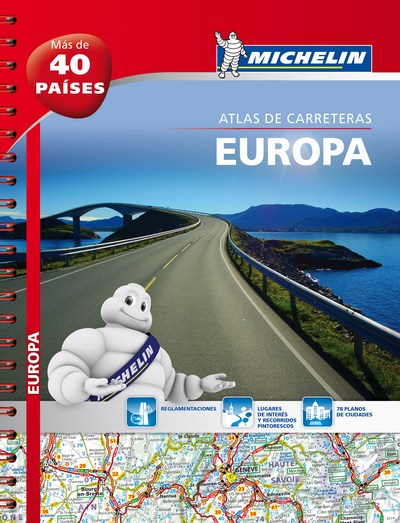 Atlas de carreteras de Europa