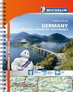Road Atlas. Germany, Benelux, Austria, Swizerland, Czech Republic