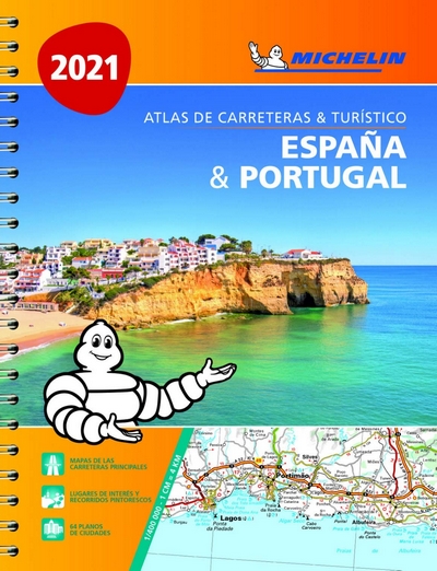 Atlas de carreteras de España y Portugal 2021