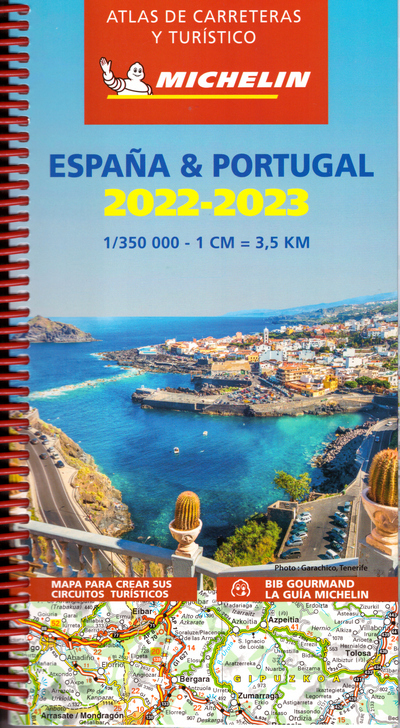 Atlas de carreteras y turístico de España y Portugal 2022-2023